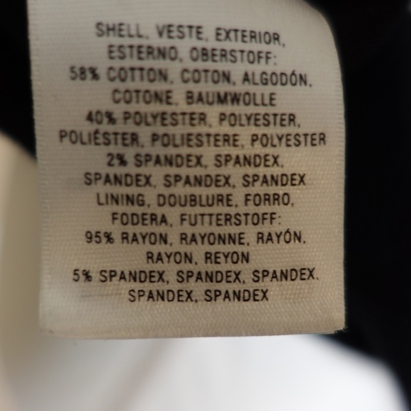 Anthropologie Deletta Peplum Top with Open Back Size XS - Picture 8 of 8